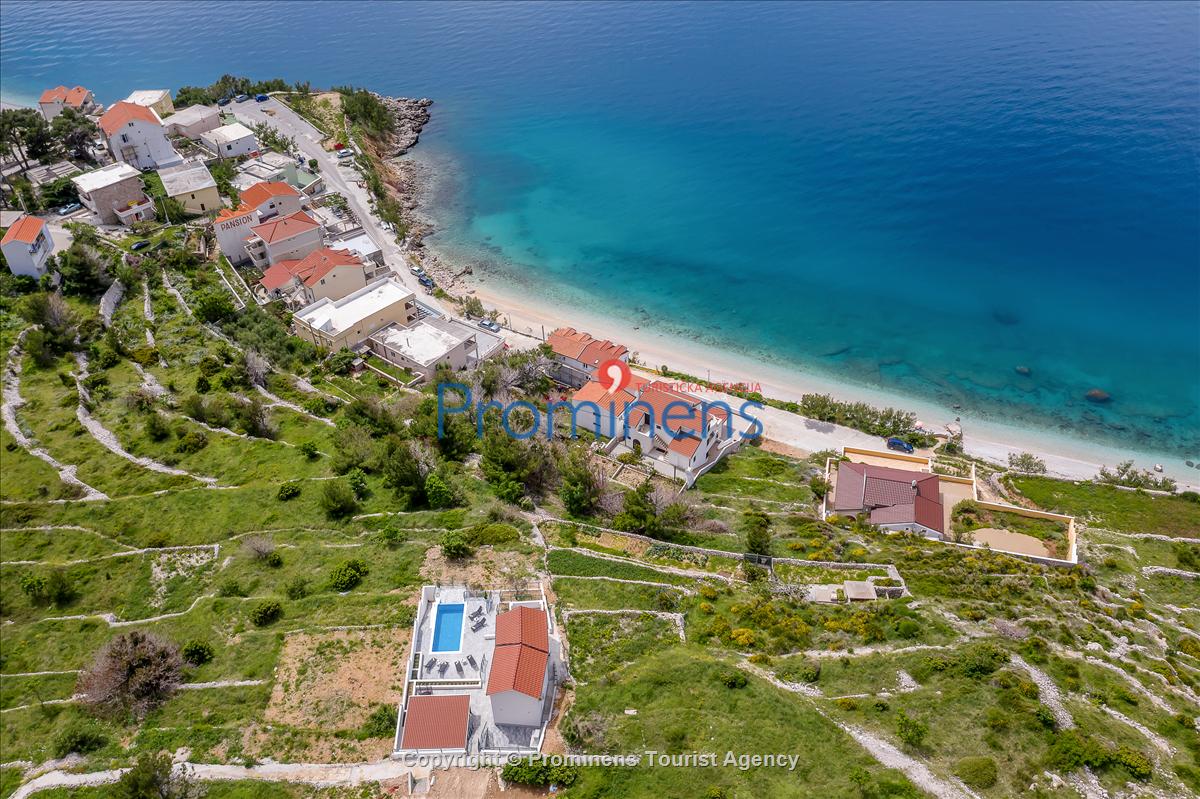Villa No Stress s bazenom i pogledom na more