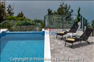 Villa No Stress s bazenom i pogledom na more