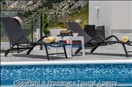 Villa No Stress s bazenom i pogledom na more